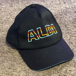 Black ALDI Logo Cap